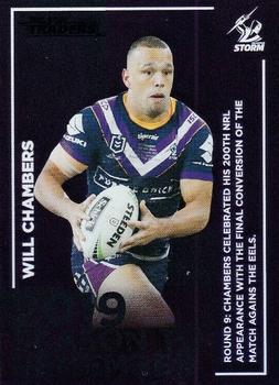 2020 NRL Traders - Season to Remember #SR 20 Will Chambers Front